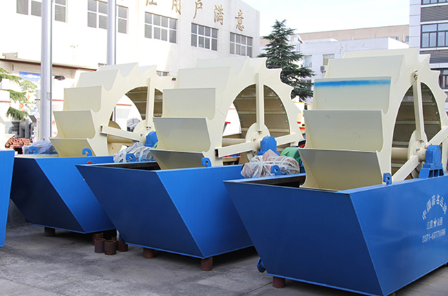轮式洗砂机设备实拍展示2