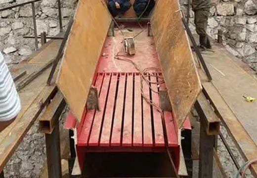 HSF系列重型棒条给料机客户现场实拍4