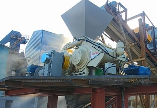 液压对辊破碎机客户现场实拍1