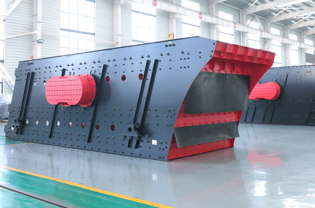 HX-D系列重型稀油圆振筛设备实拍展示2