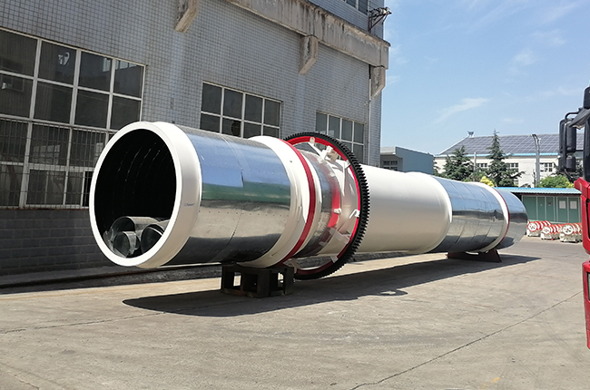 单筒冷却机设备实拍展示1